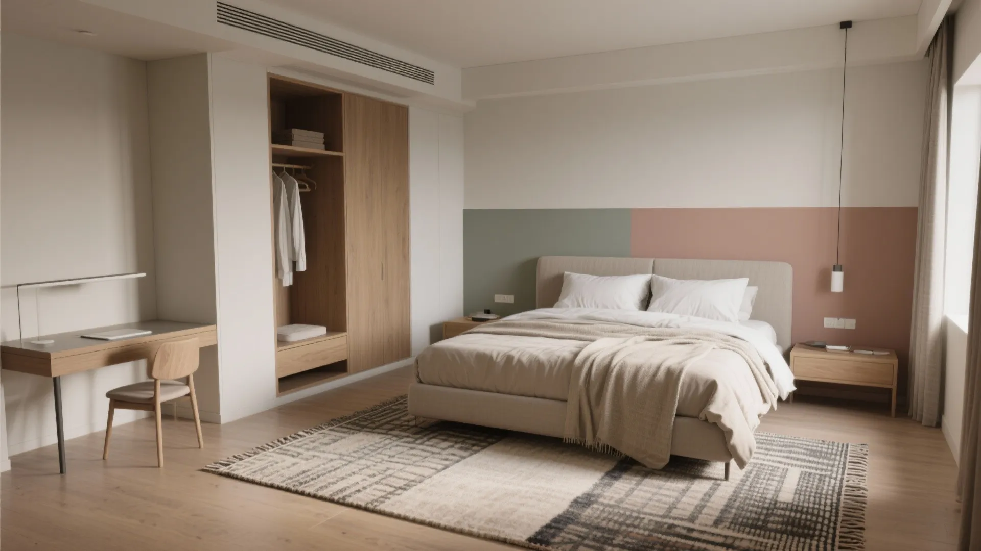 Create Zones with Rugs and Color Blocks