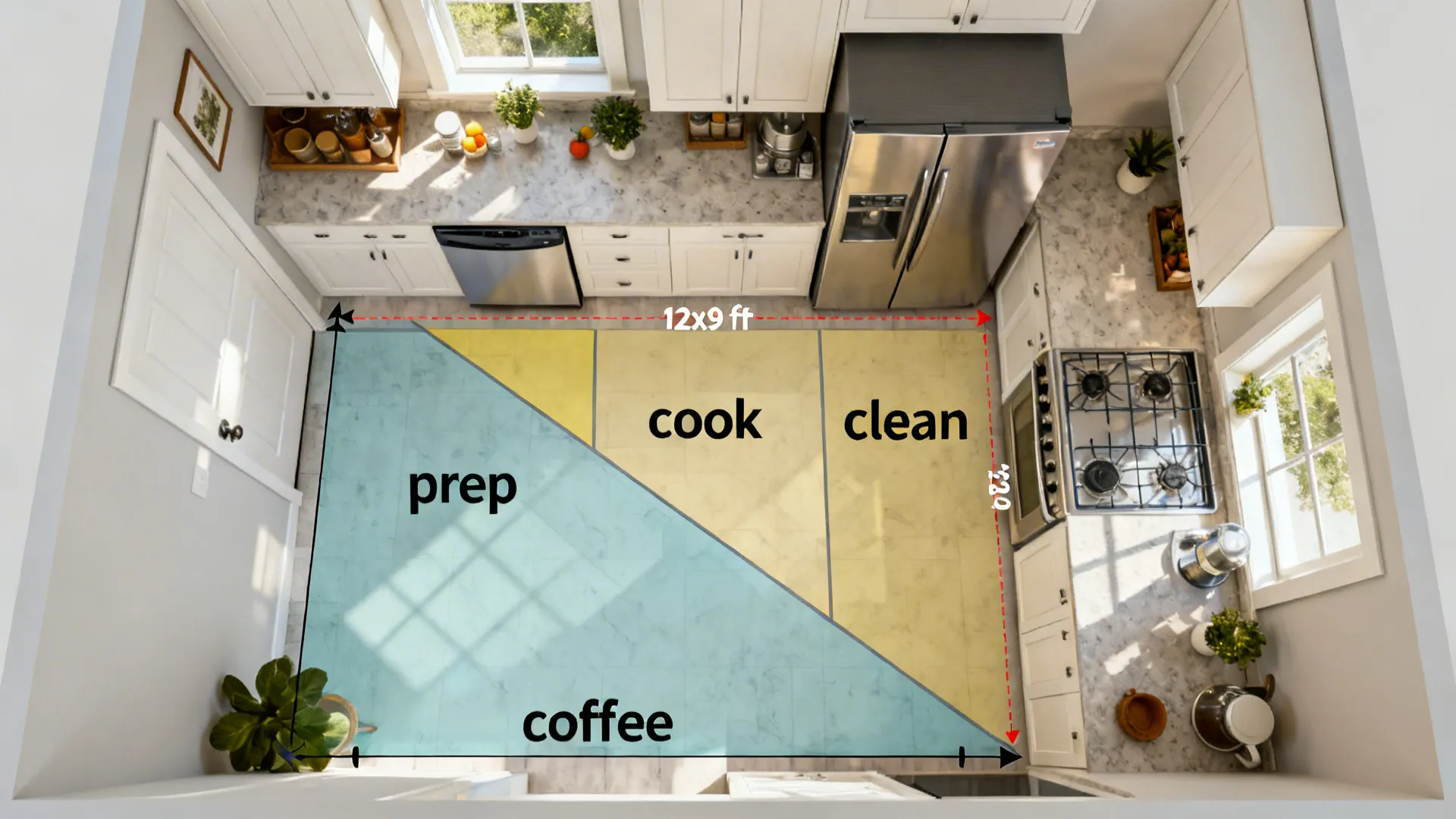 Appliance and zone planning driven by data