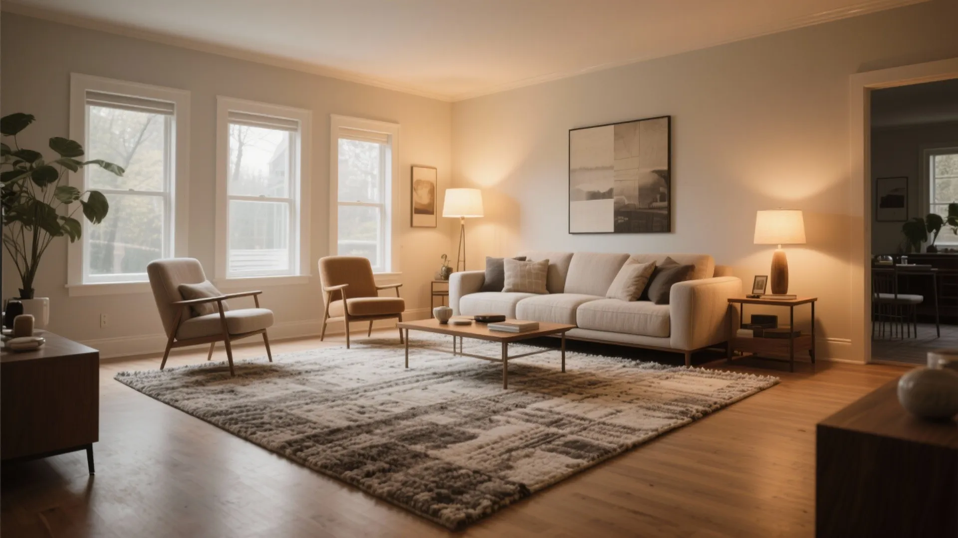 2. Create Zones With Rugs