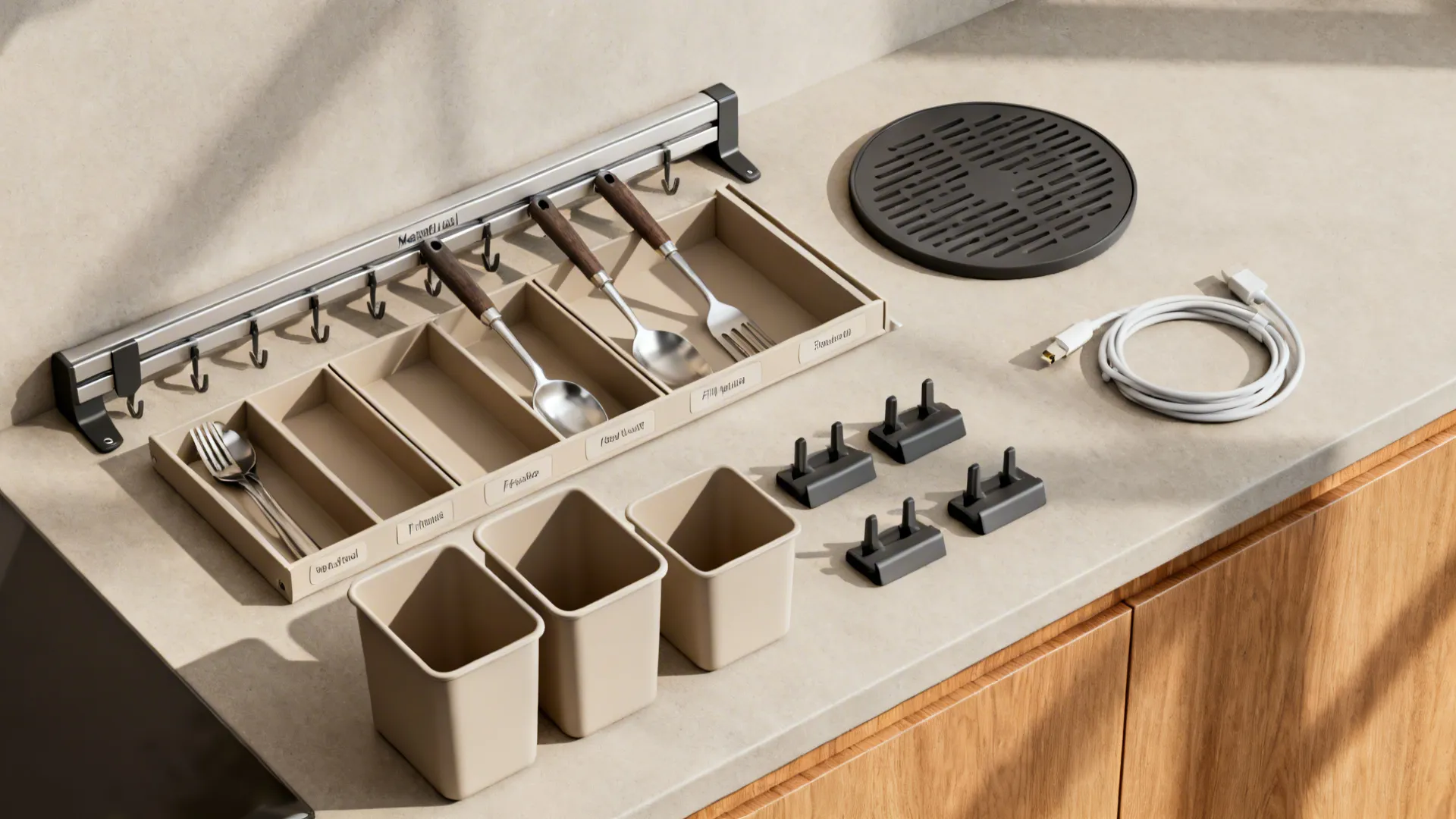 Appliance Zoning: Cook, Prep, Brew, Clean