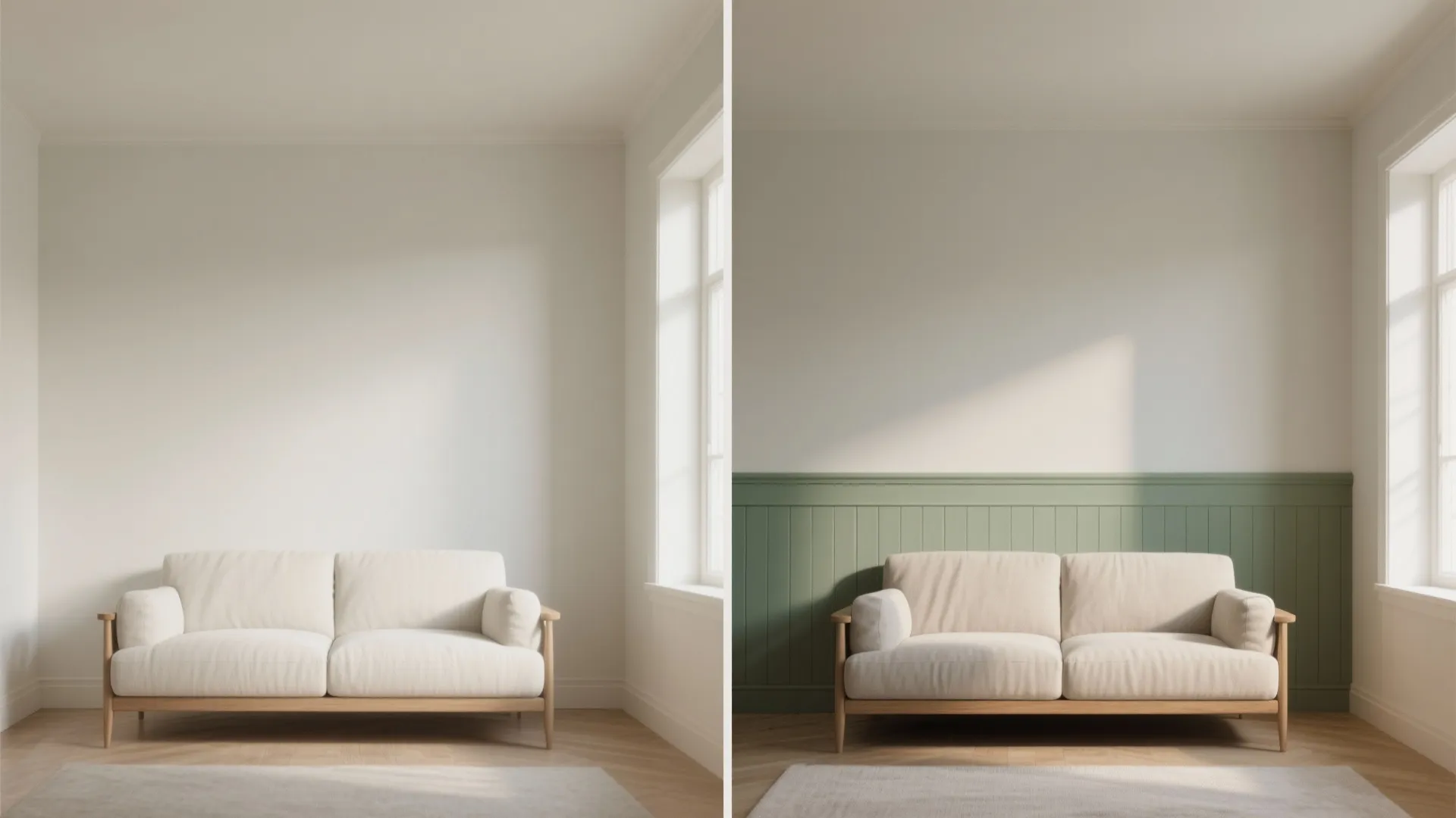 4) Color Zoning and Half-Paint Lines