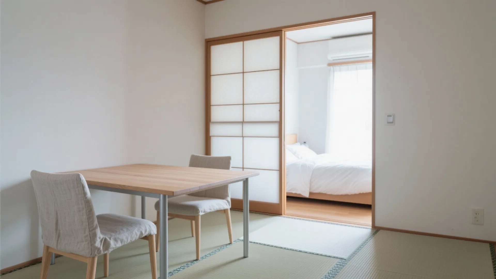 2K寮のゾーニングは“静と動”を分ける：東京小戸型×日式風格で暮らしを整える