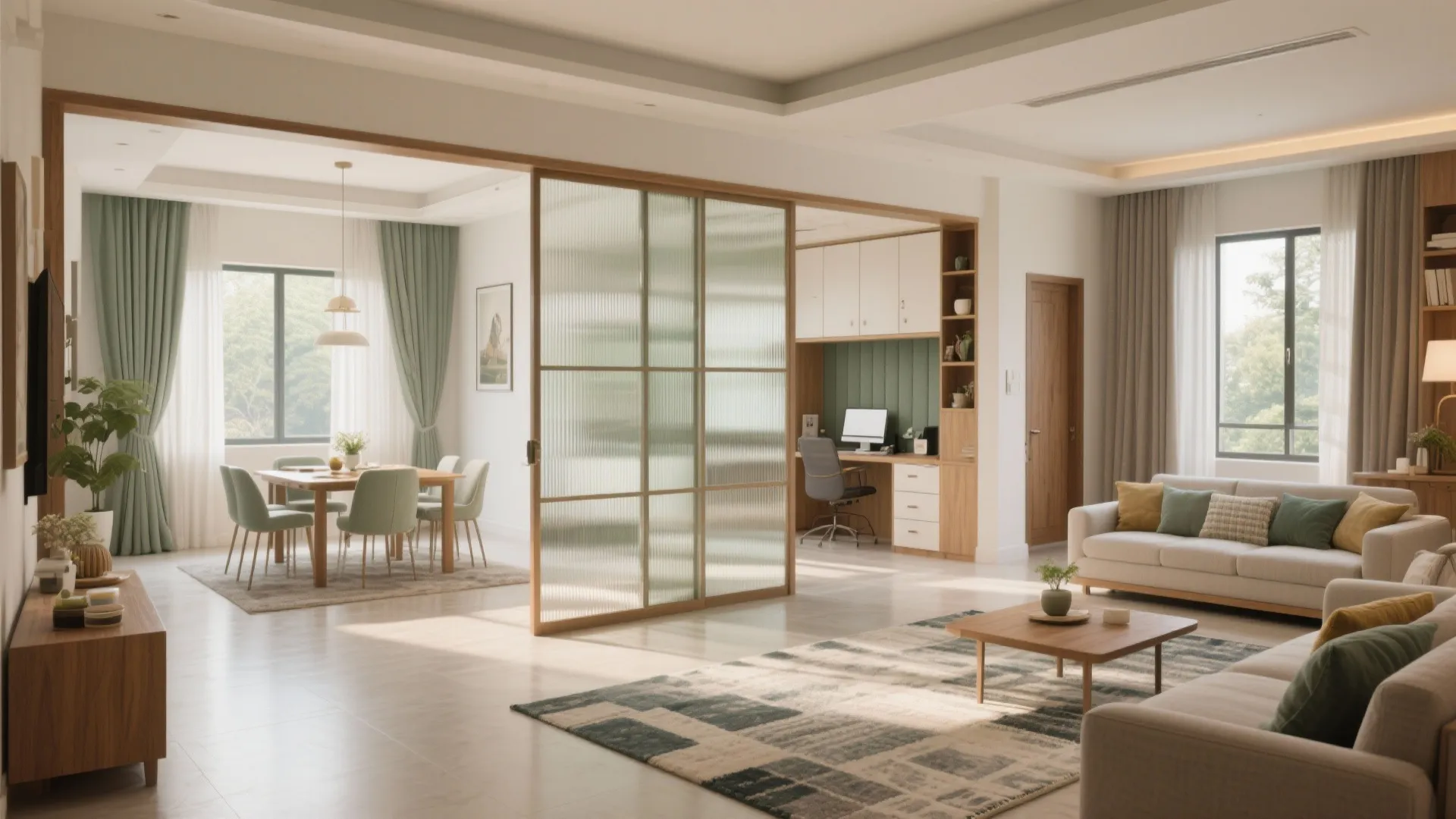 Smart zoning in a 4 BHK: family flow, home office, and quiet corners