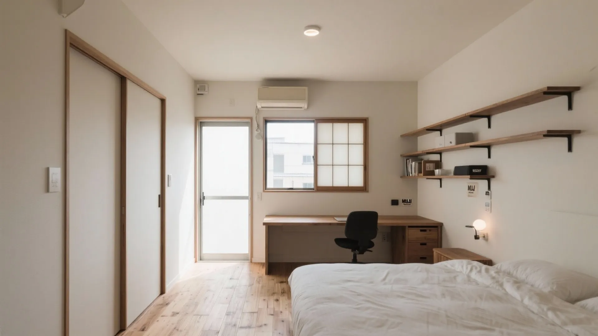 Tips 1: 洋室を“役割固定”するゾーニング｜東京小户型×日式风格