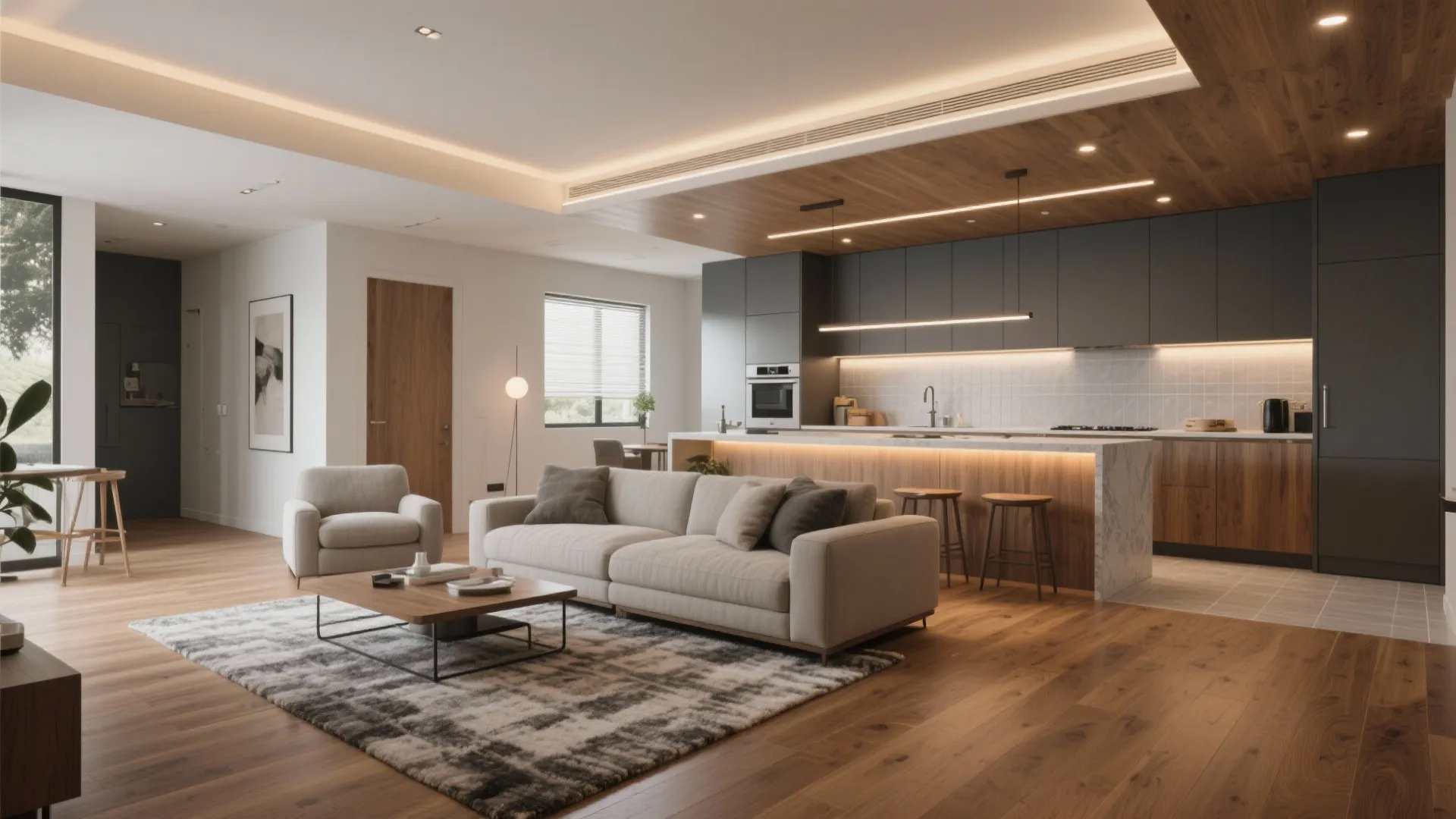 Zoning With Floors, Ceilings, and Lighting