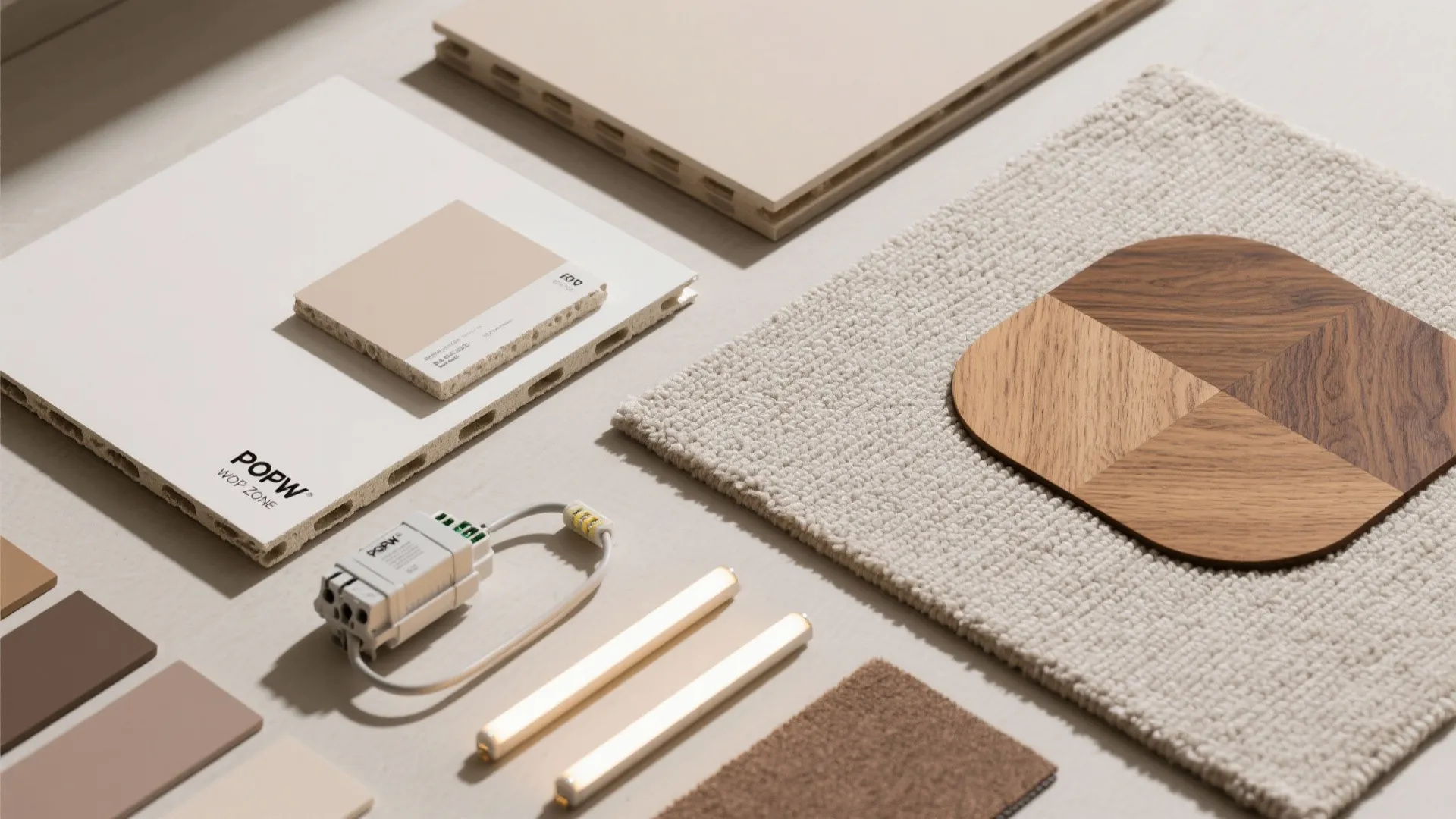 4) Geometric POP Panels to Zone Seating and Dining