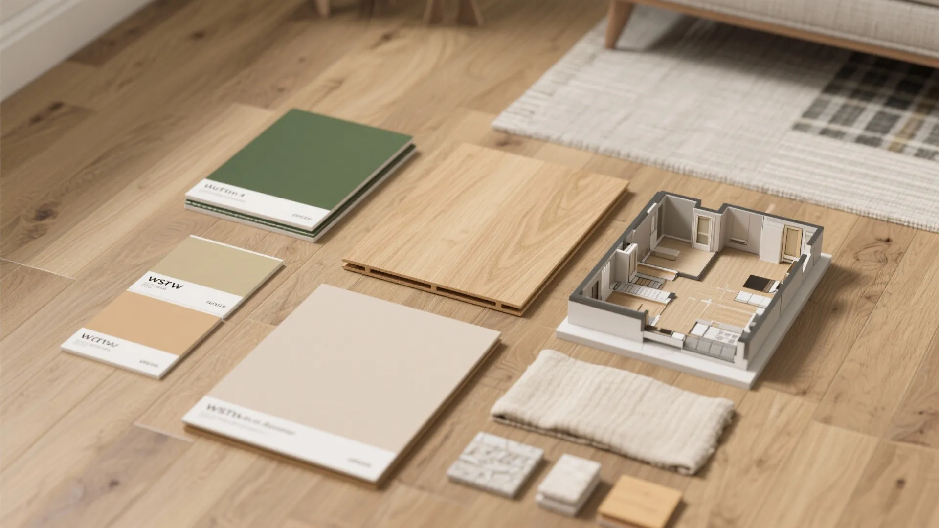 5. Zoning with Color and Flooring for Cohesion