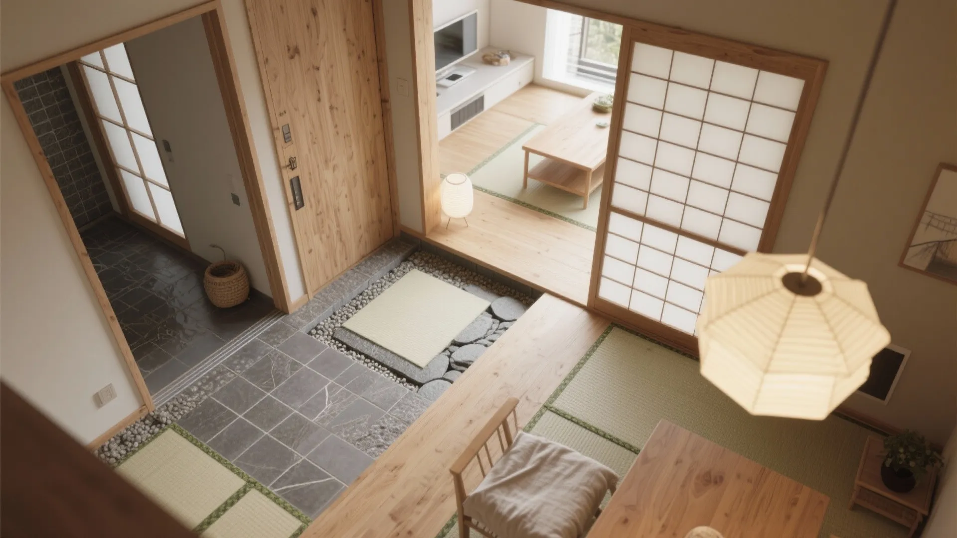 Tips 6: 段差ゼロの床＋ゾーニングで“視覚的な秩序”をつくる