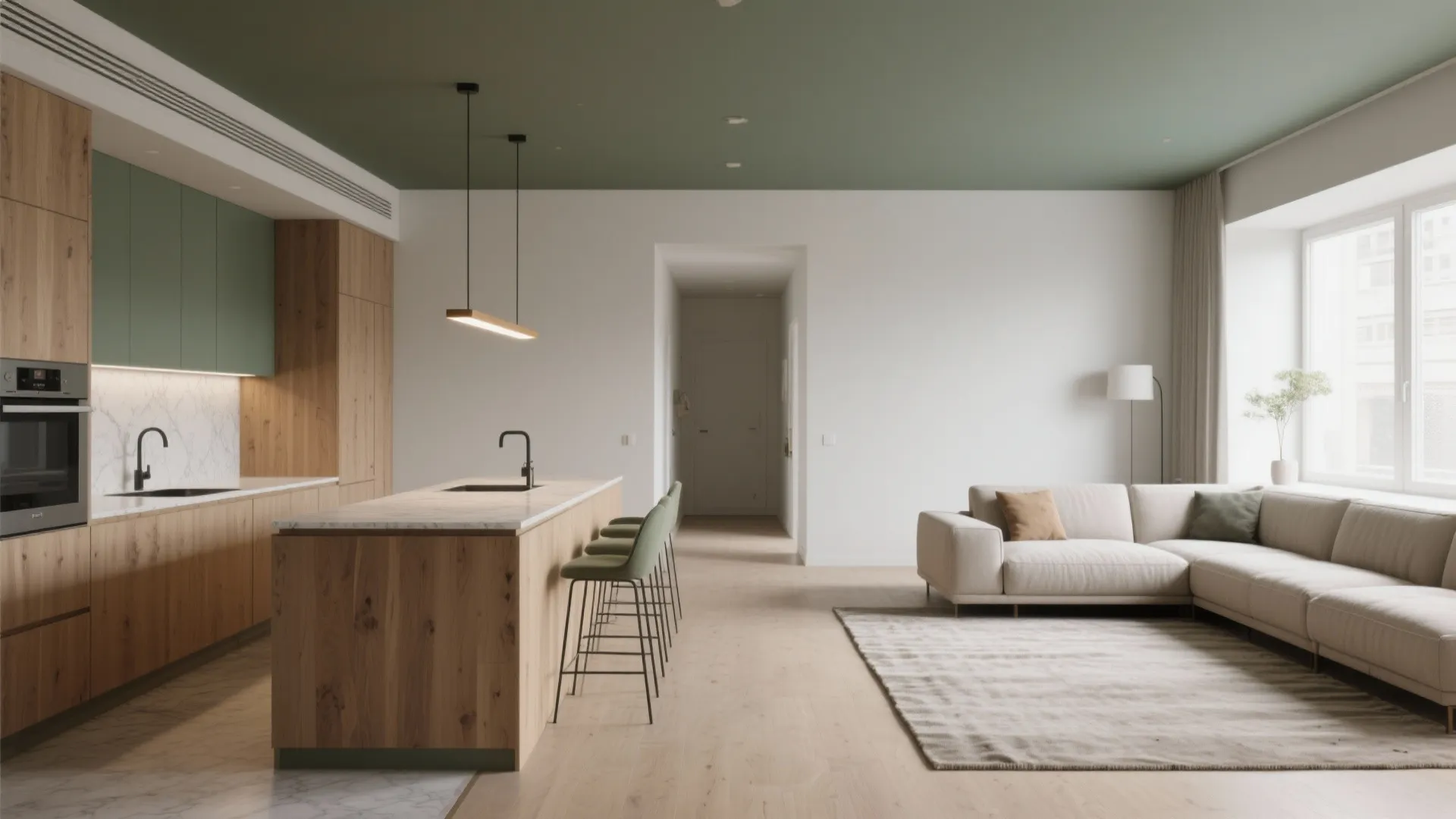 1) Zoning Without Walls: Floors, Lights, and Lines