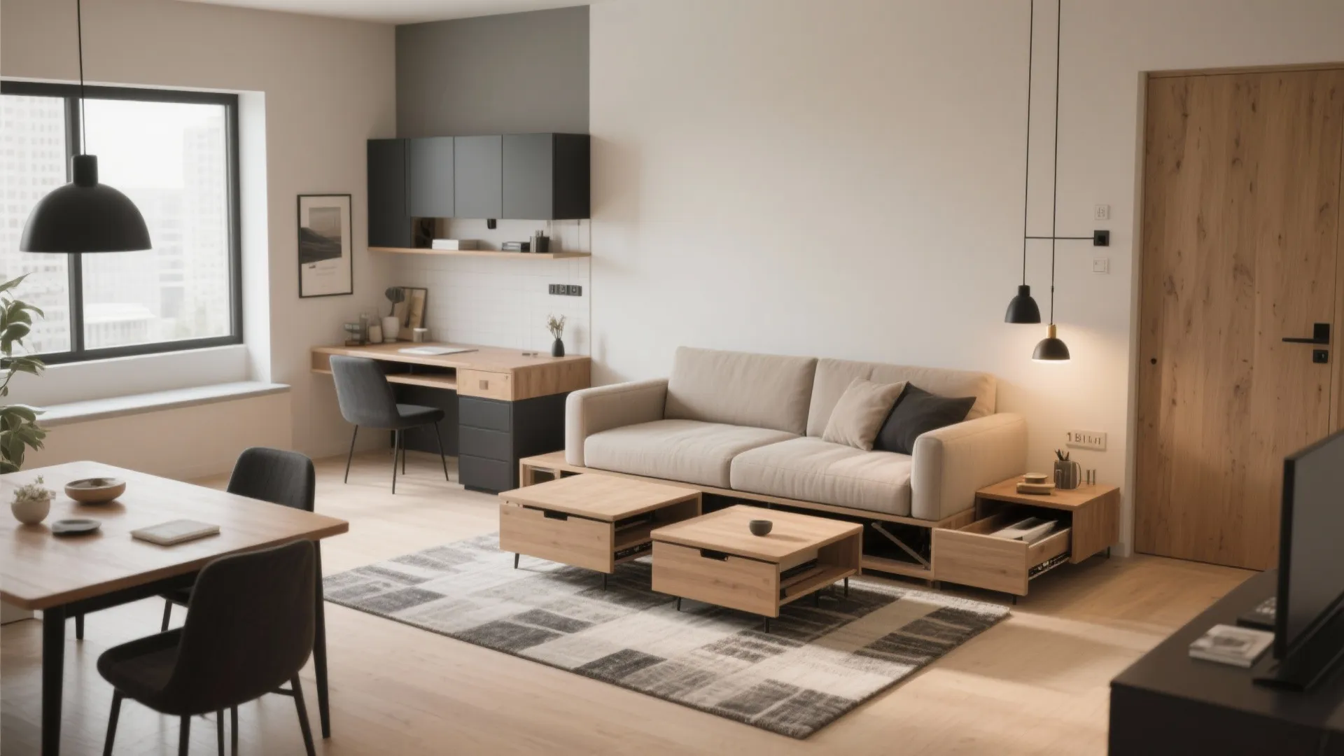 Transformable furniture and zoning that actually works