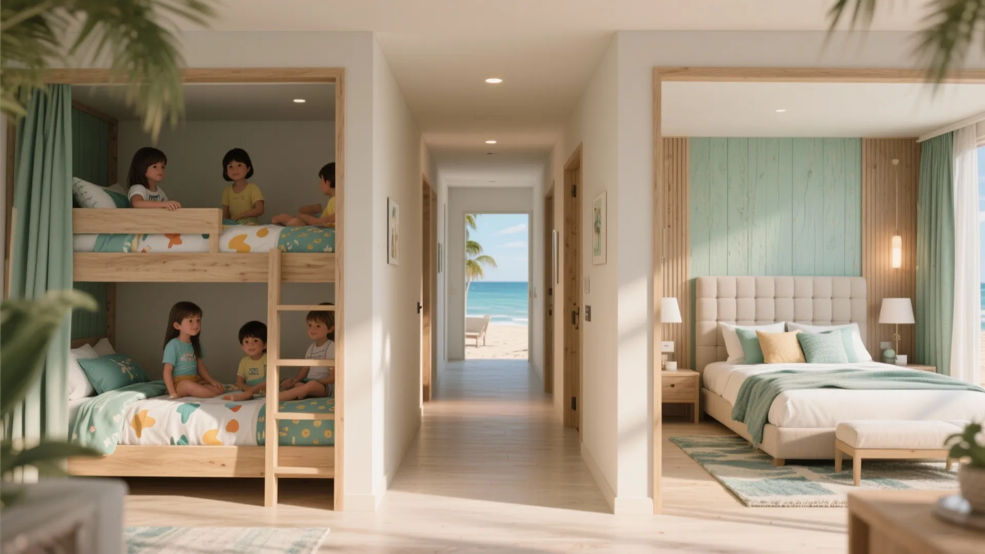 1. Zoning for privacy and togetherness