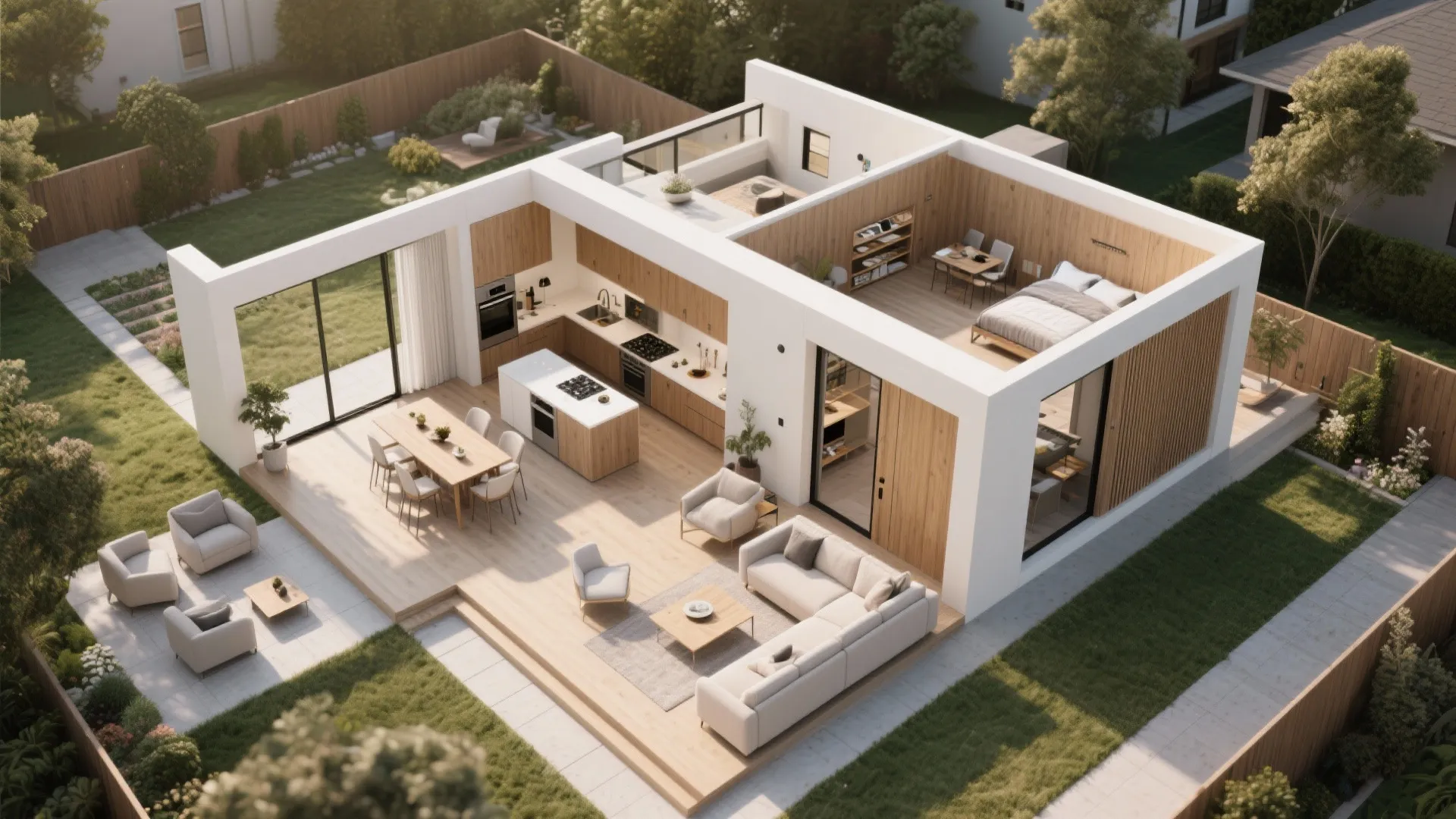 1. Zoning with Purpose: Define public and private wings