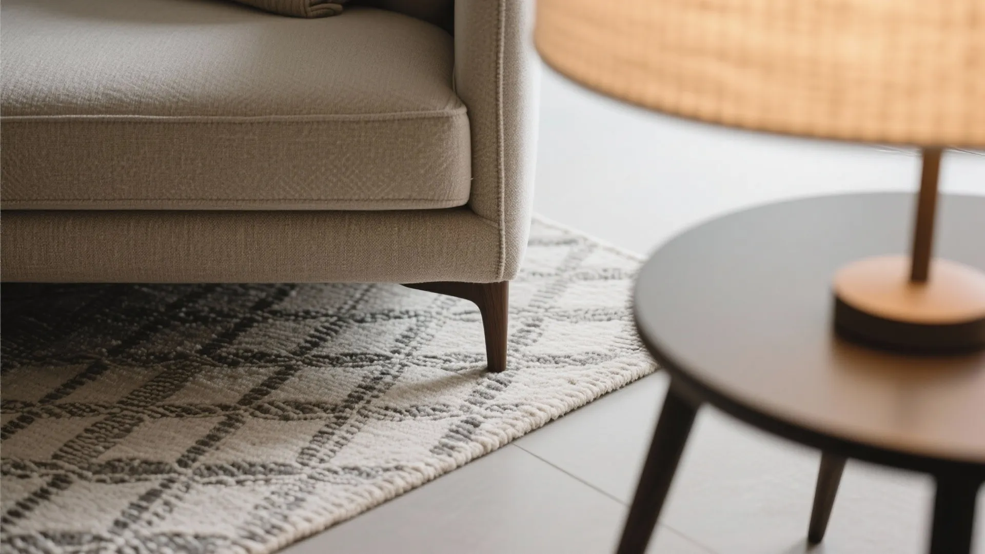 2) Zoning with Rugs, Pendants, and Sightlines