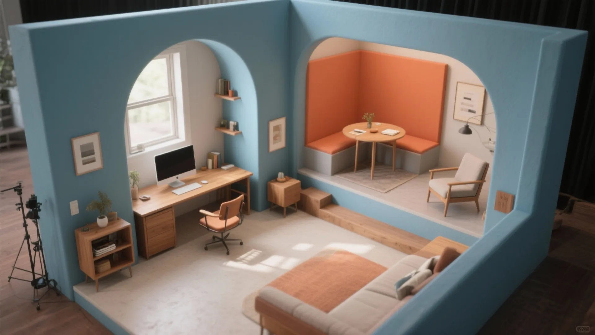 Colour Zoning for Micro-Living