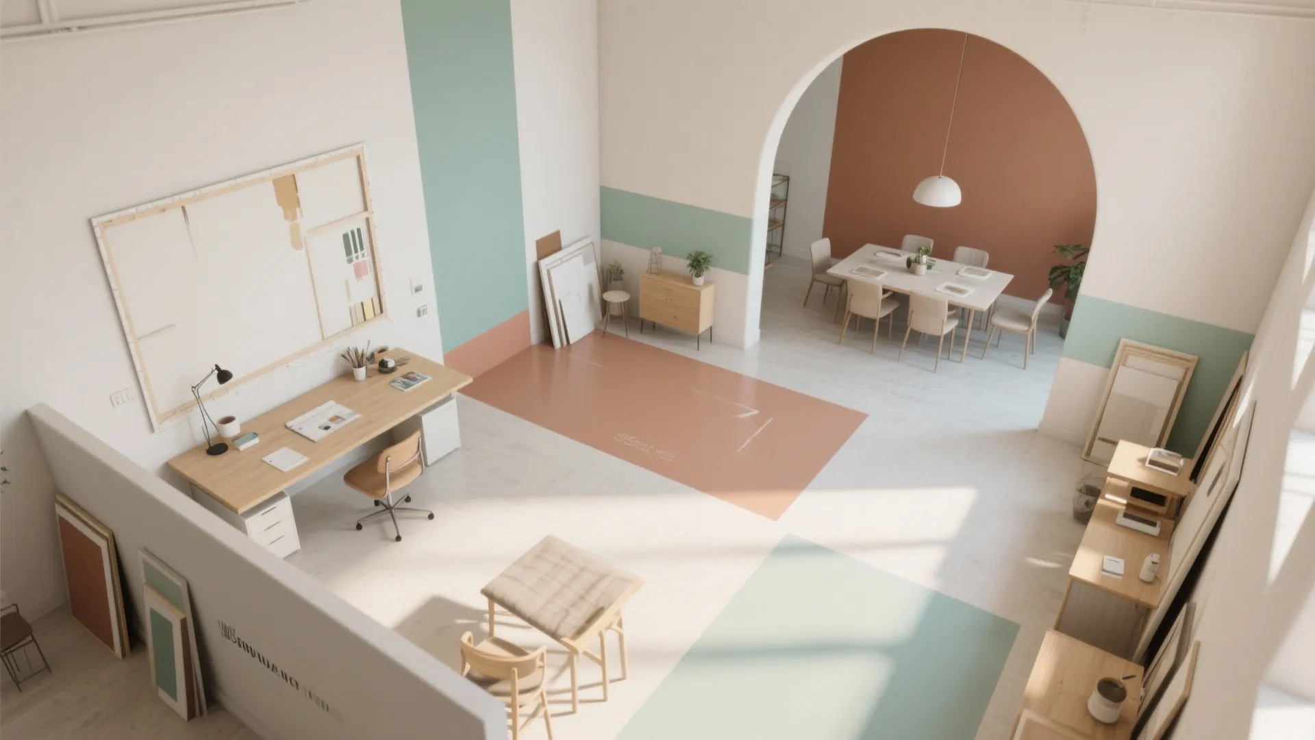 Smart Paint Zoning for Micro-Living (Washable & Low-VOC)