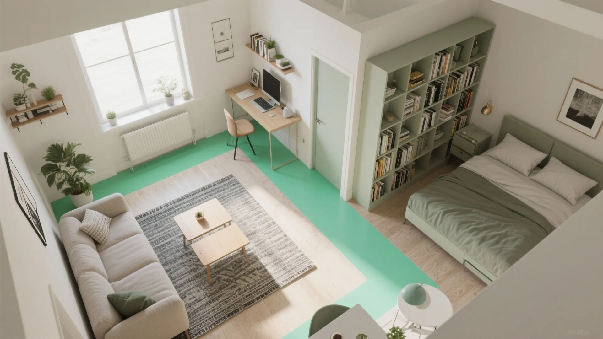 Clever Zoning with Multipurpose Furniture