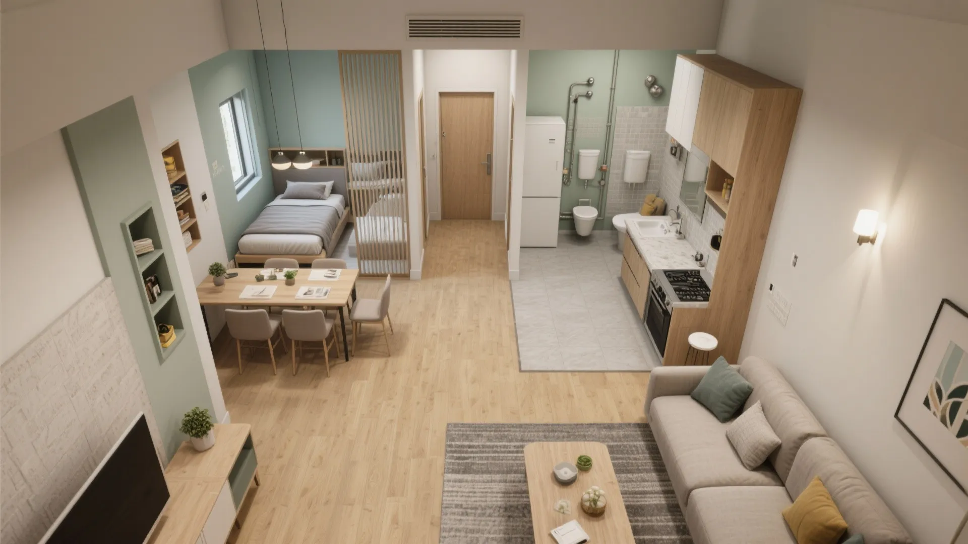 2) Smart Zoning: Quiet Bedrooms, Active Core