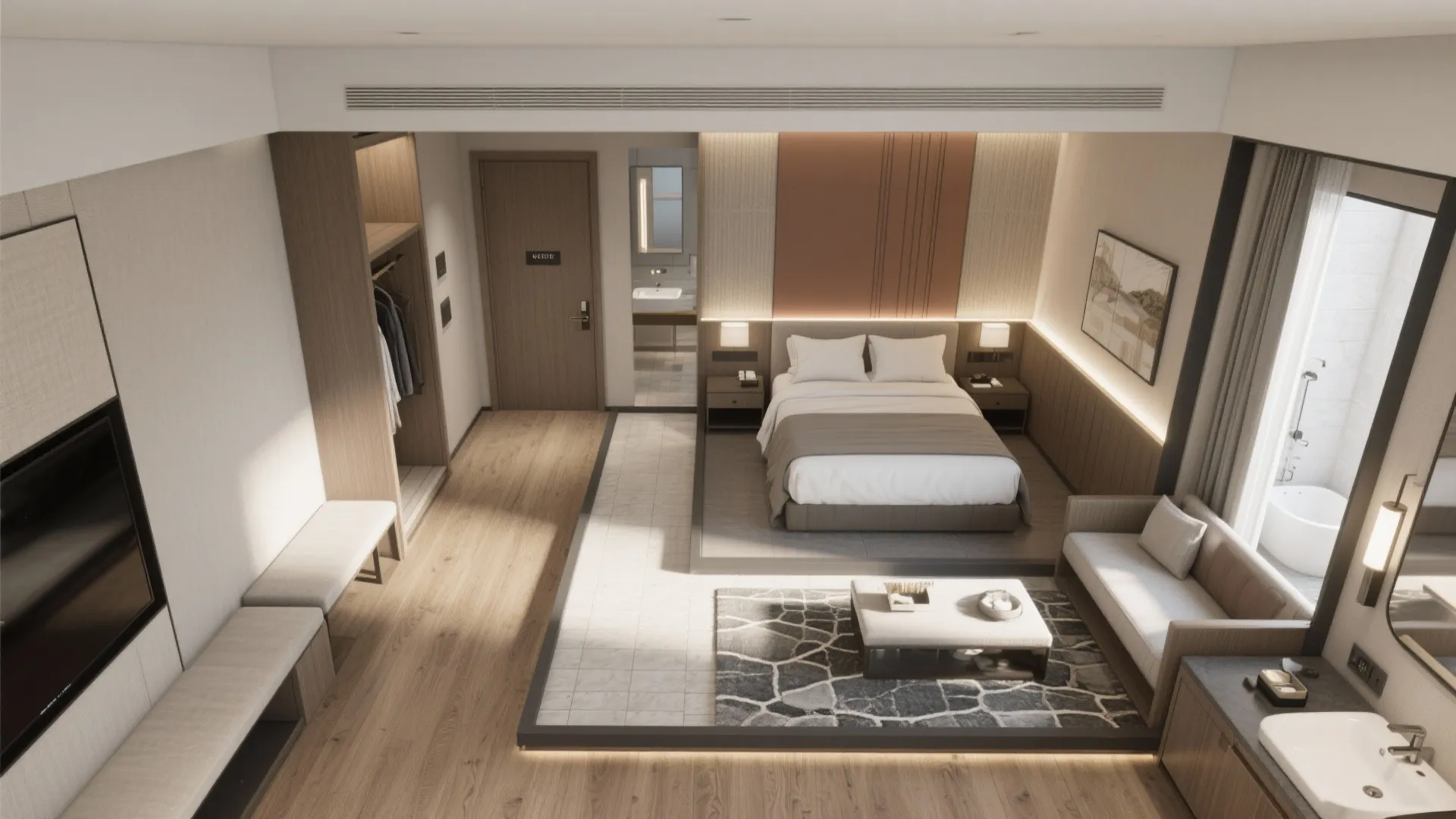 Suite-style zoning that feels residential