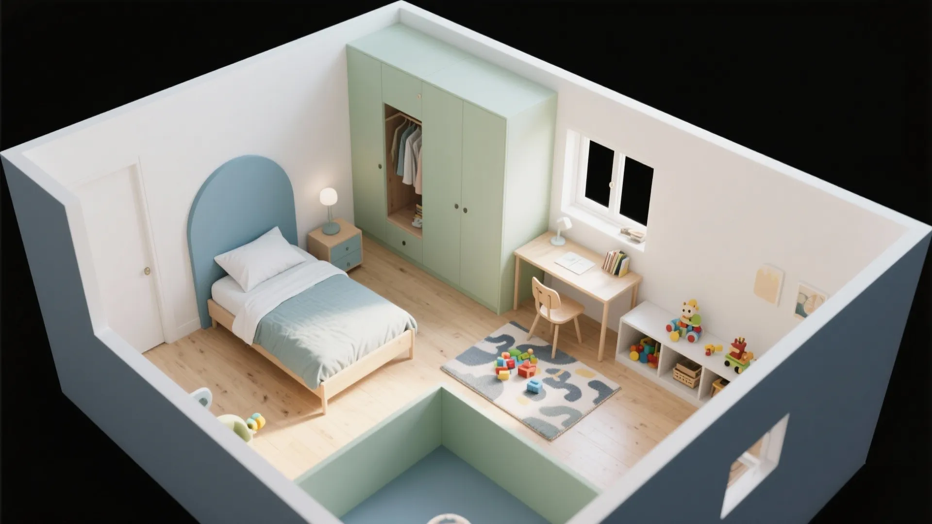 1) Age-Proof Zoning: Sleep, Study, Play (and Change)