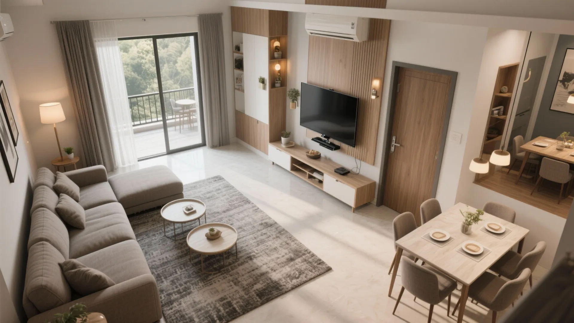 Open-Plan Zoning with Modular Furniture