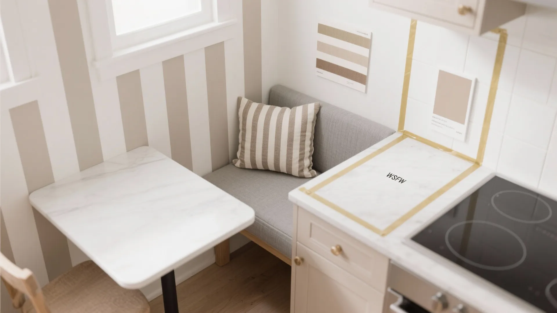 Small-Space Strategy: Scale, Stripes, and Zoning