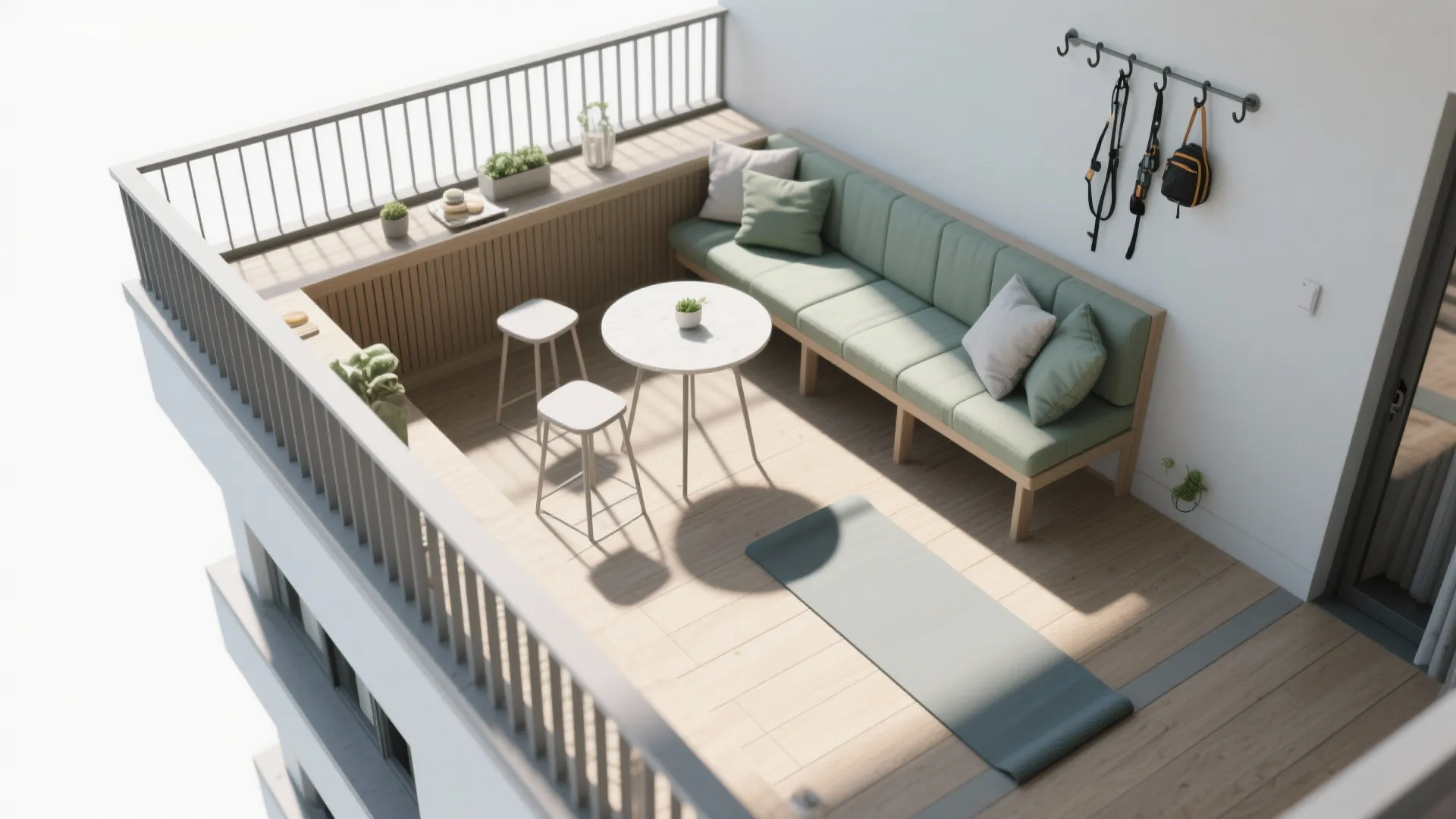 Zoning: Dine, Lounge, and Move