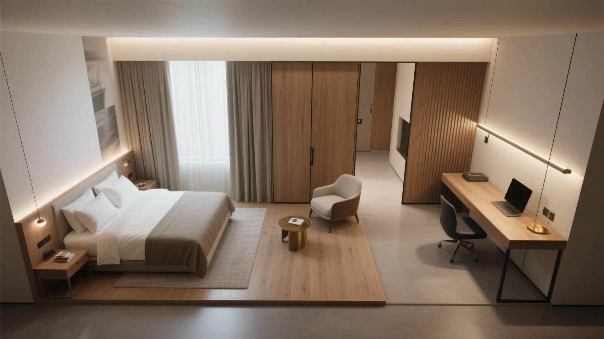 Smart Zoning with Sliding Partitions