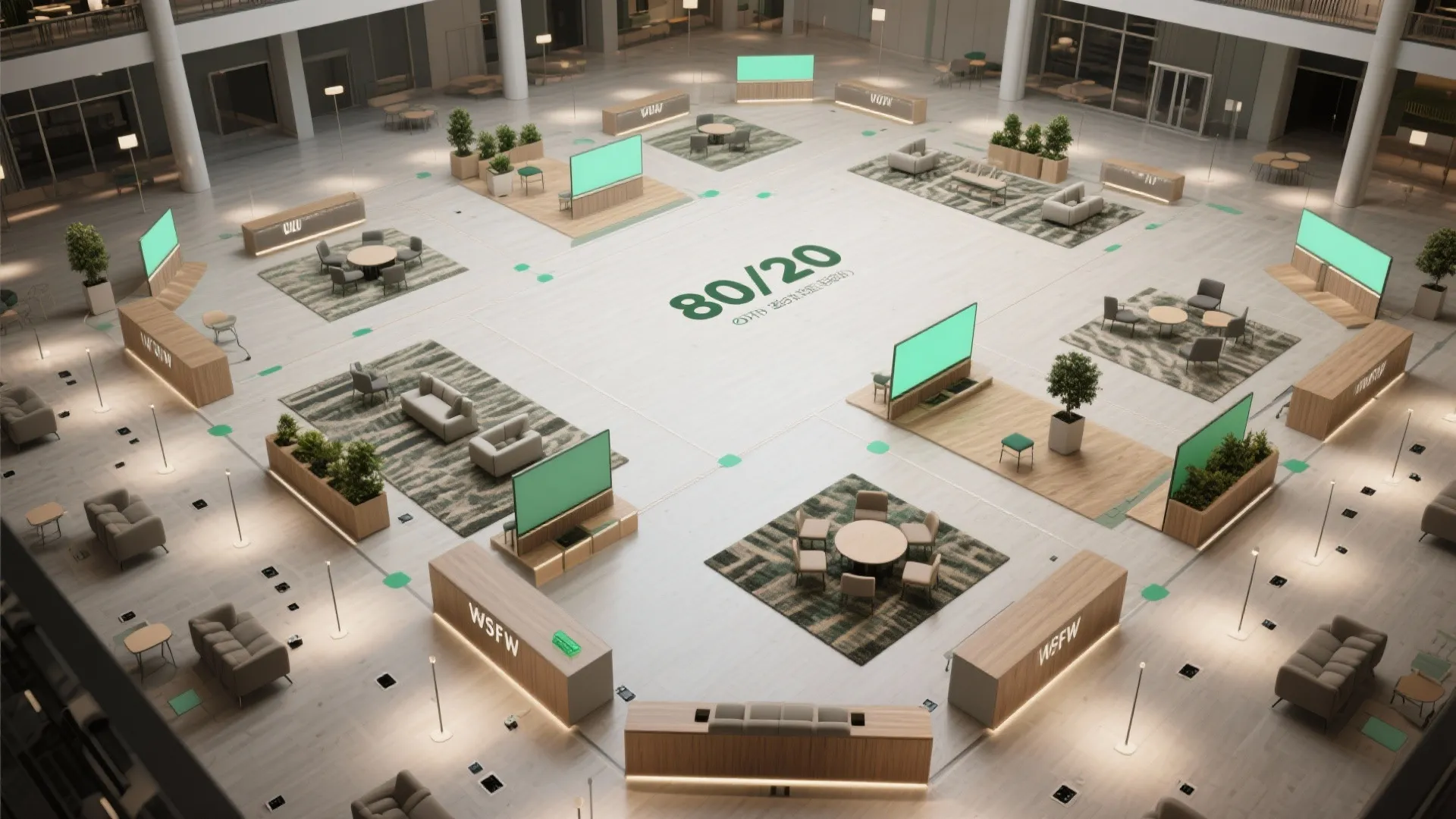 Human-Scale Zoning in a Grand Volume