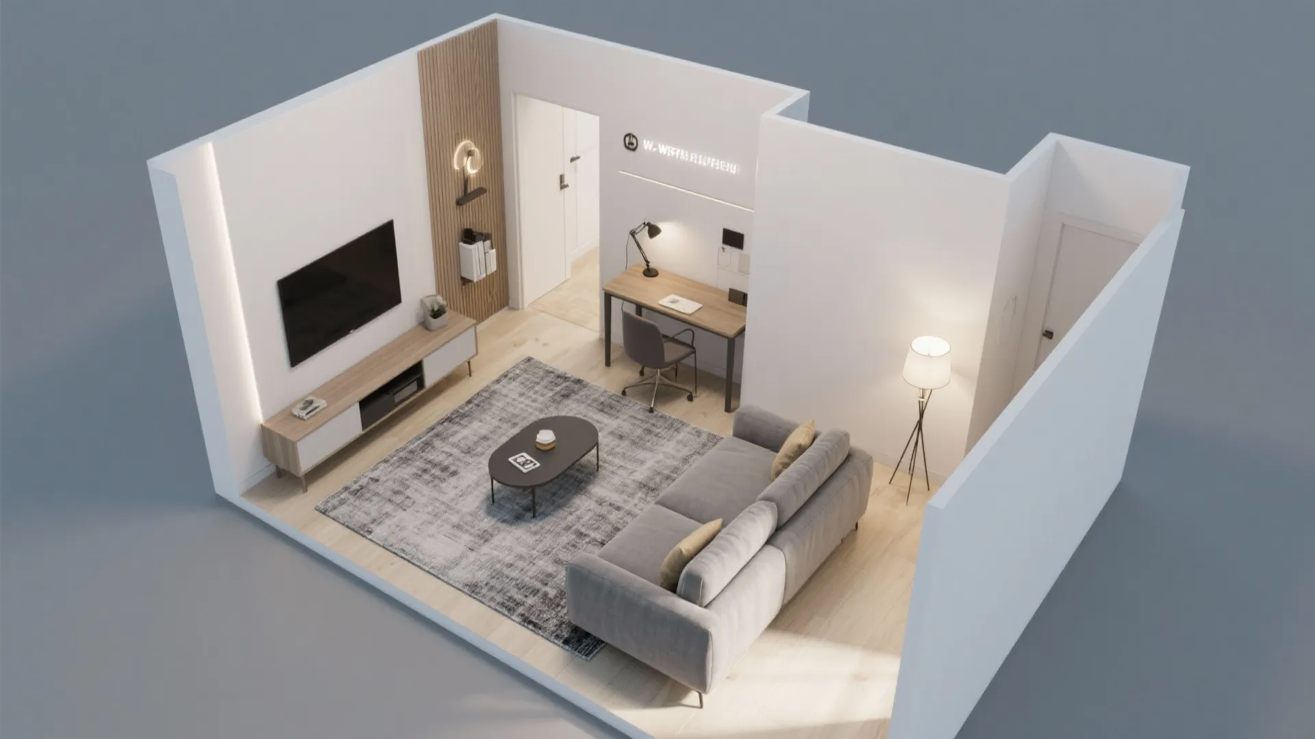 5) Zoning a Small Living Room Like a Pro