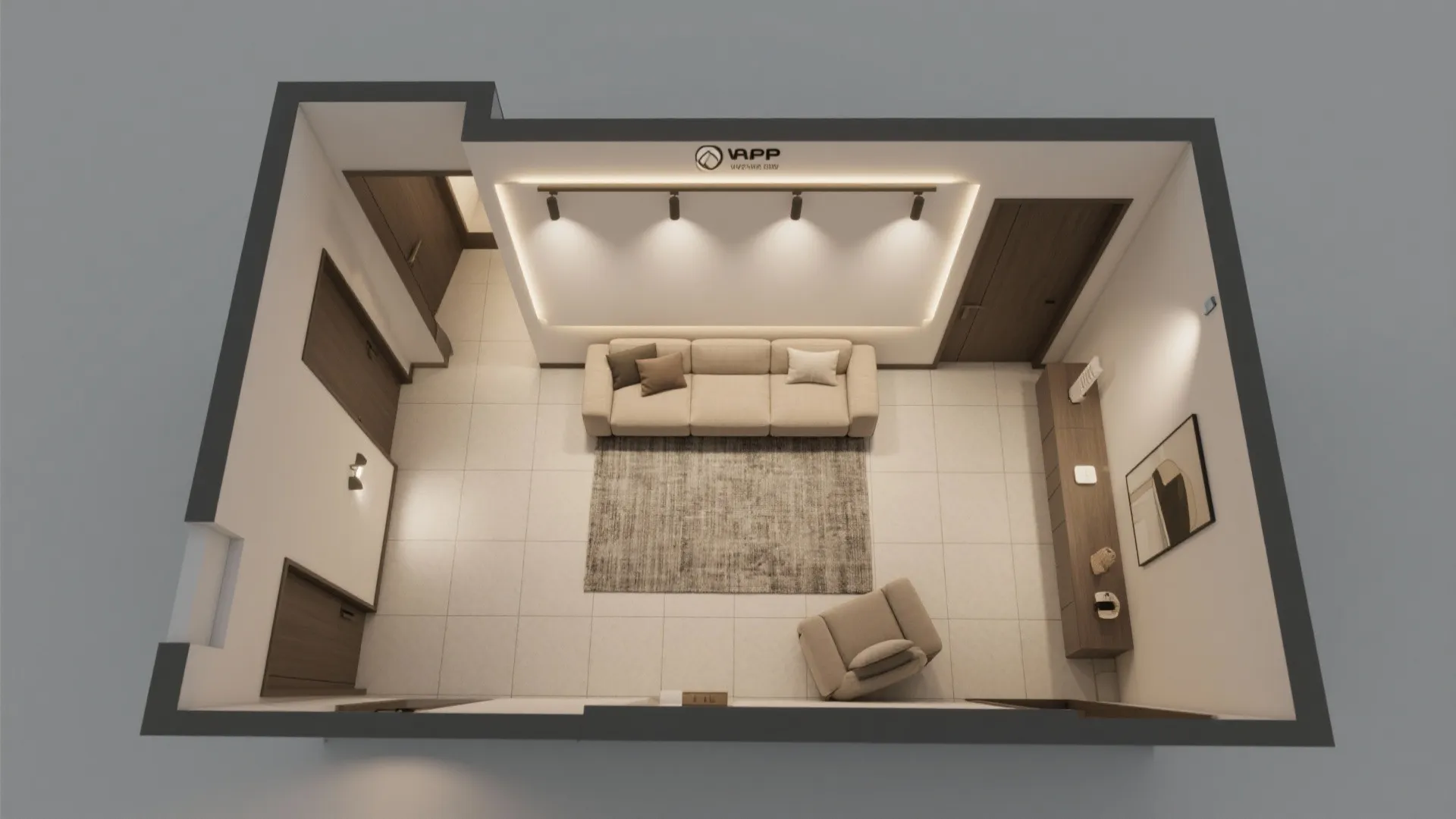 Geometric Frames that Zone the Hall