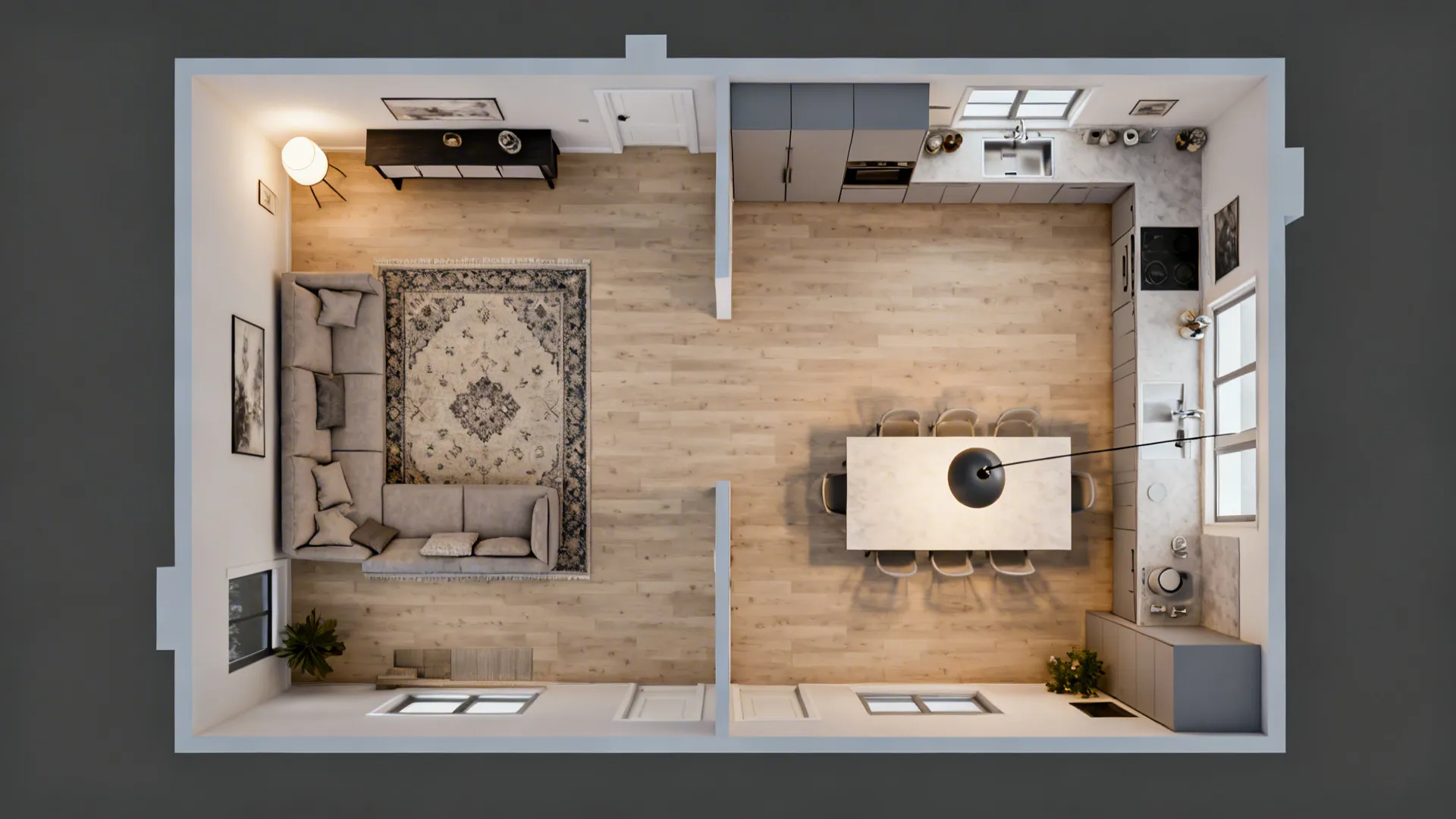 Zoned Living: Define, Don’t Divide