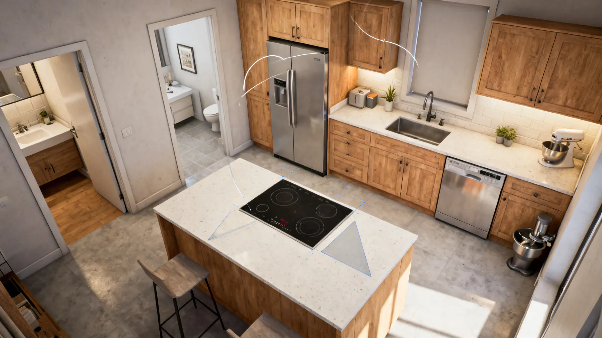 Appliance Zoning for Loft Living