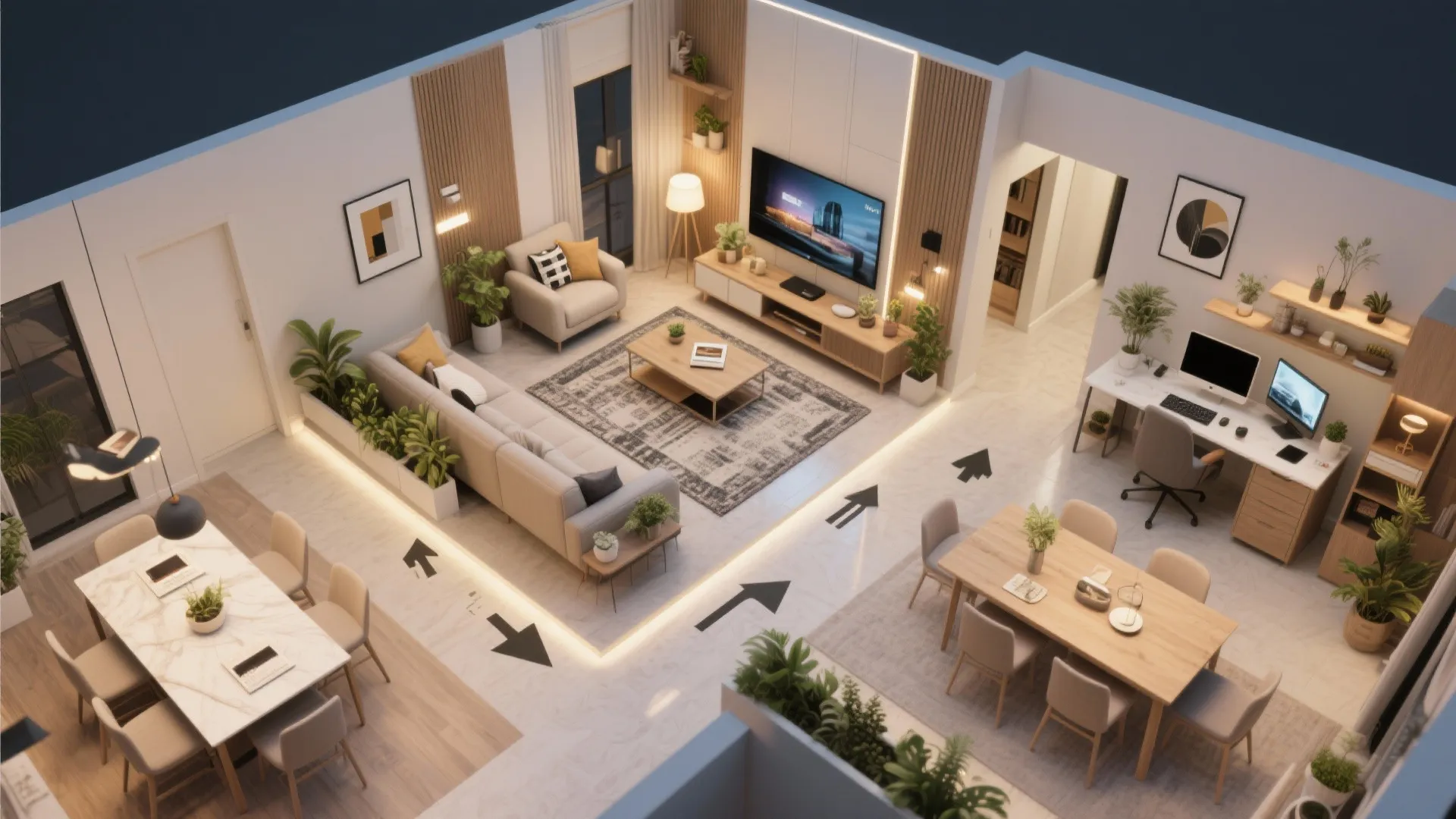 Zoned Layouts That Respect Daily Life