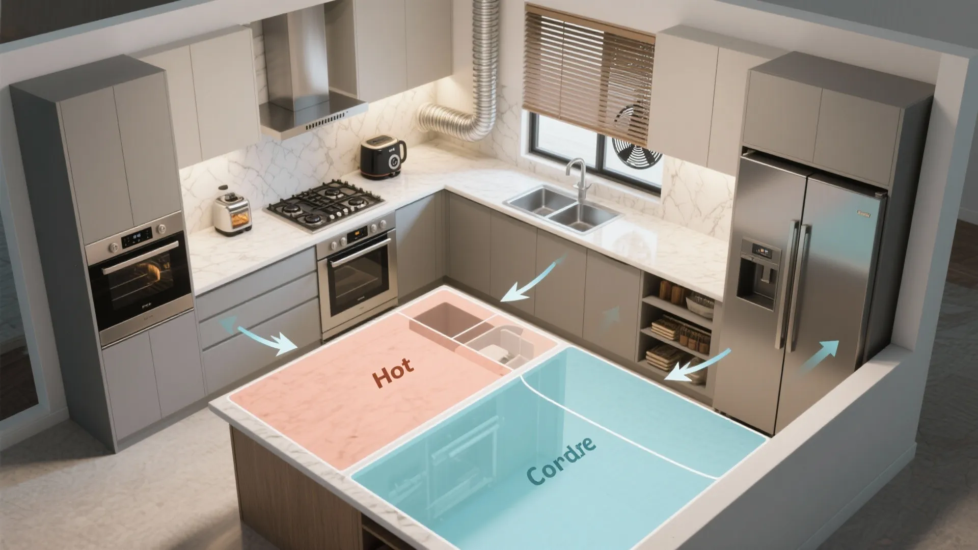 Appliance Zoning and Ventilation for Everyday Comfort