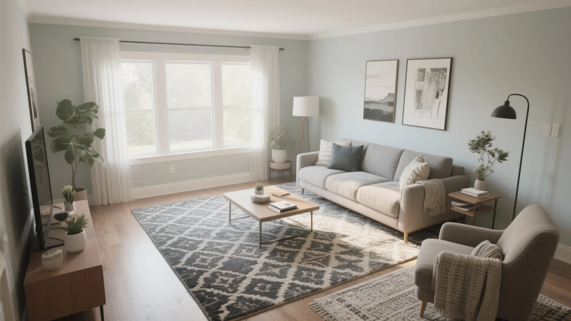 Tip 3: Zone with Rugs