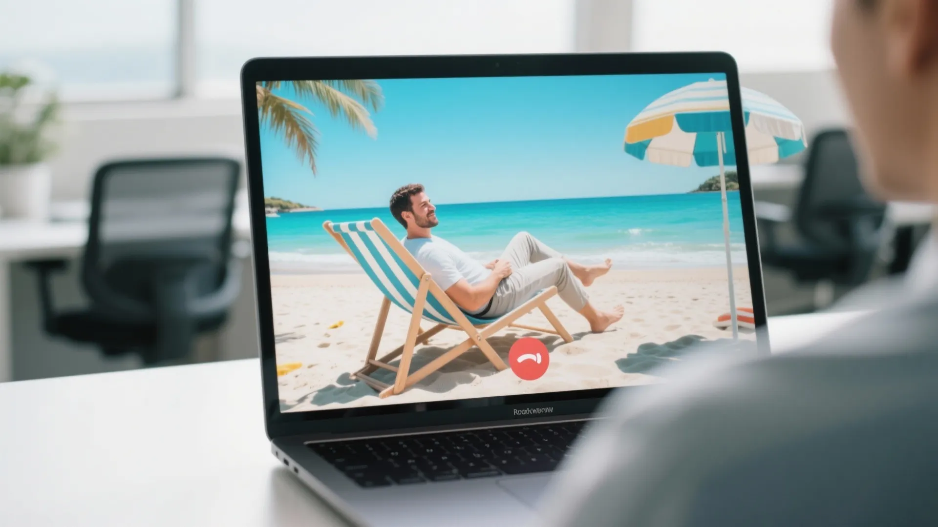 4. Fake Zoom Background