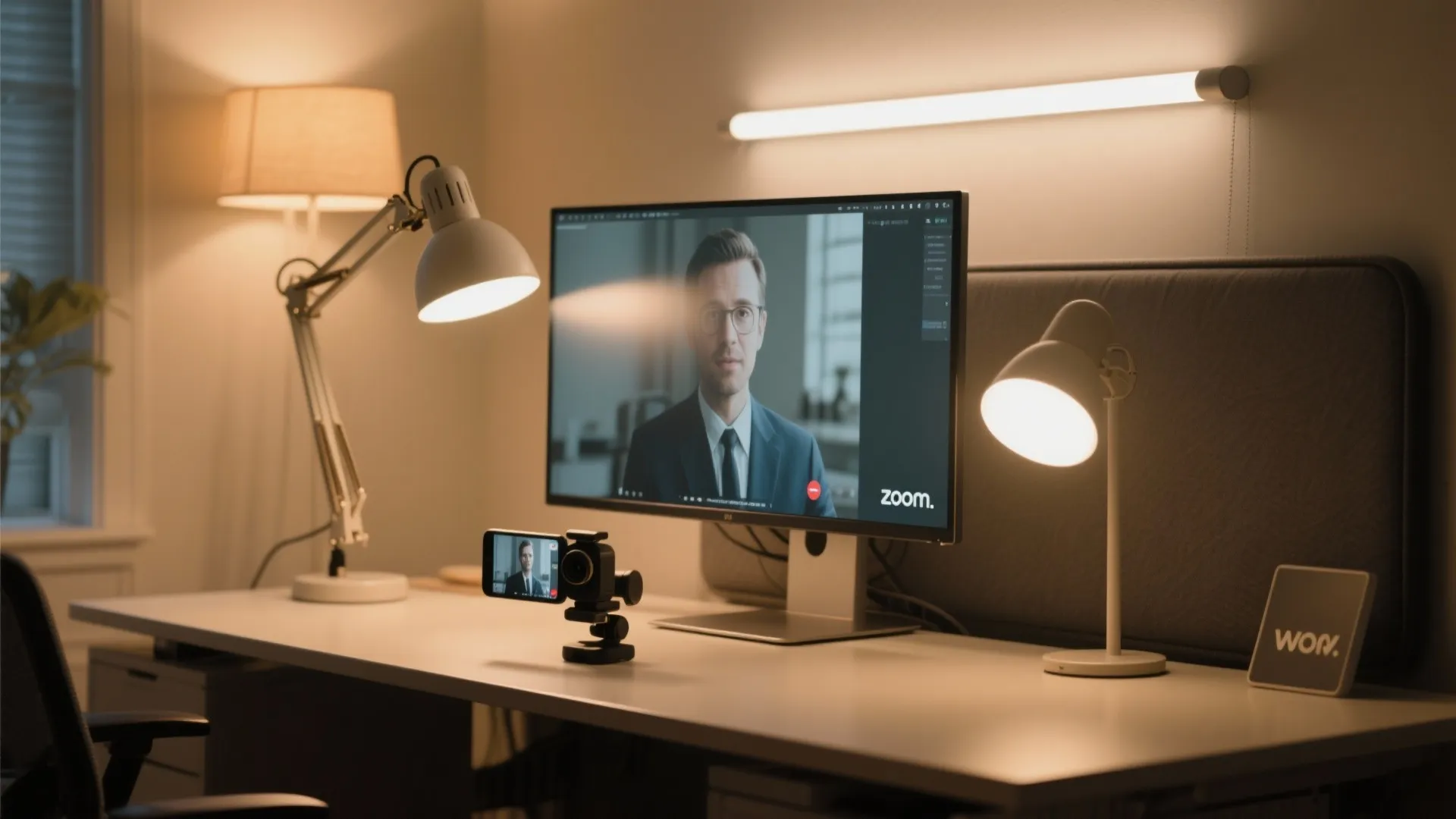 Tips 3: Layered lighting for Zoom-proof clarity