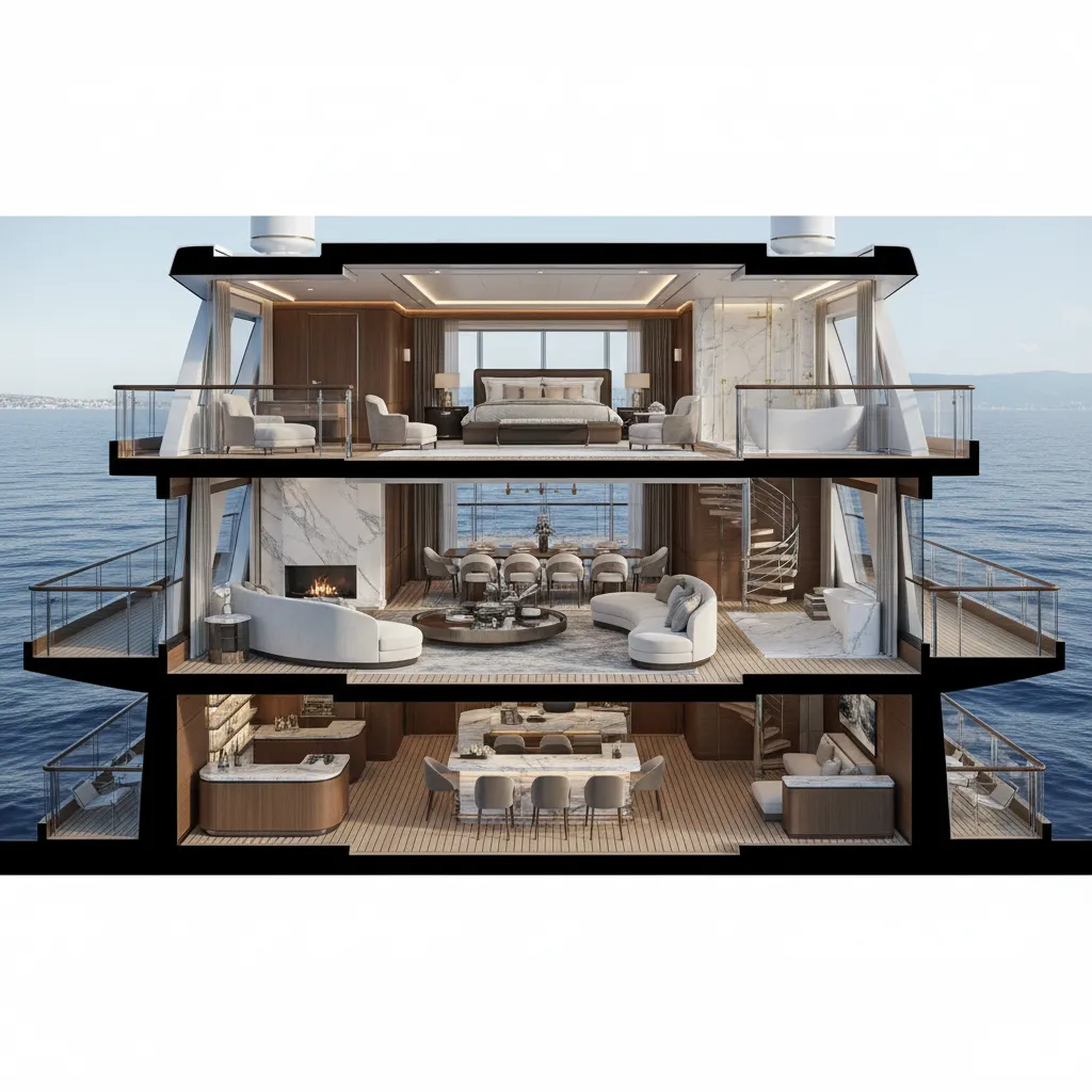 Designing a 100m Super Yacht Floor Plan