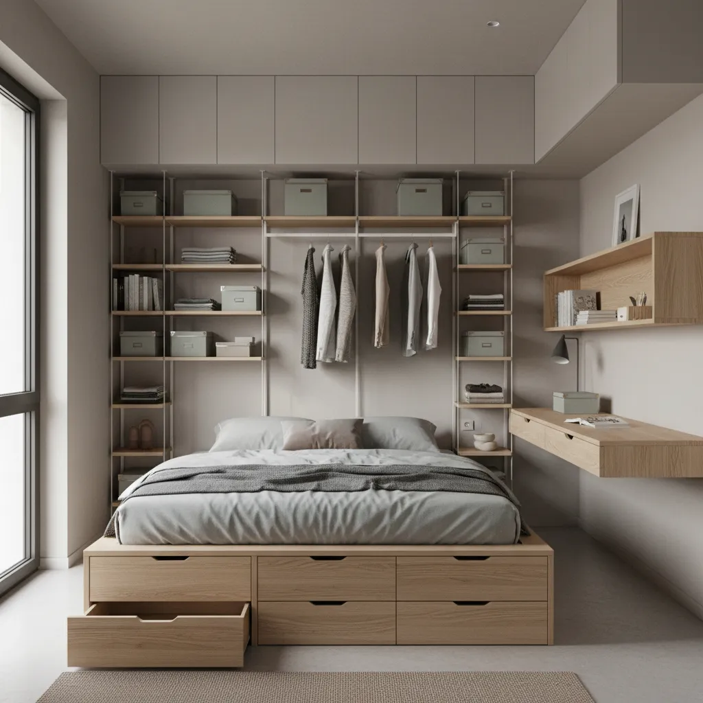 Maximize Storage in a 10x10 Room