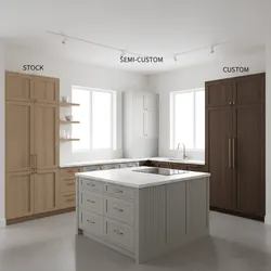 10x10 Kitchen Cabinet Cost Comparison: Stock vs Semi-Custom vs Custom