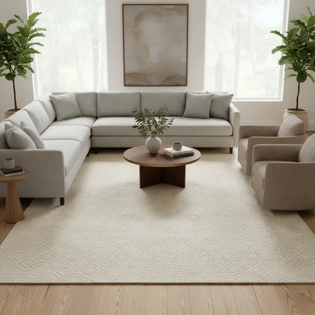 How to Choose the Right 10x10 Rug for Your Living Room