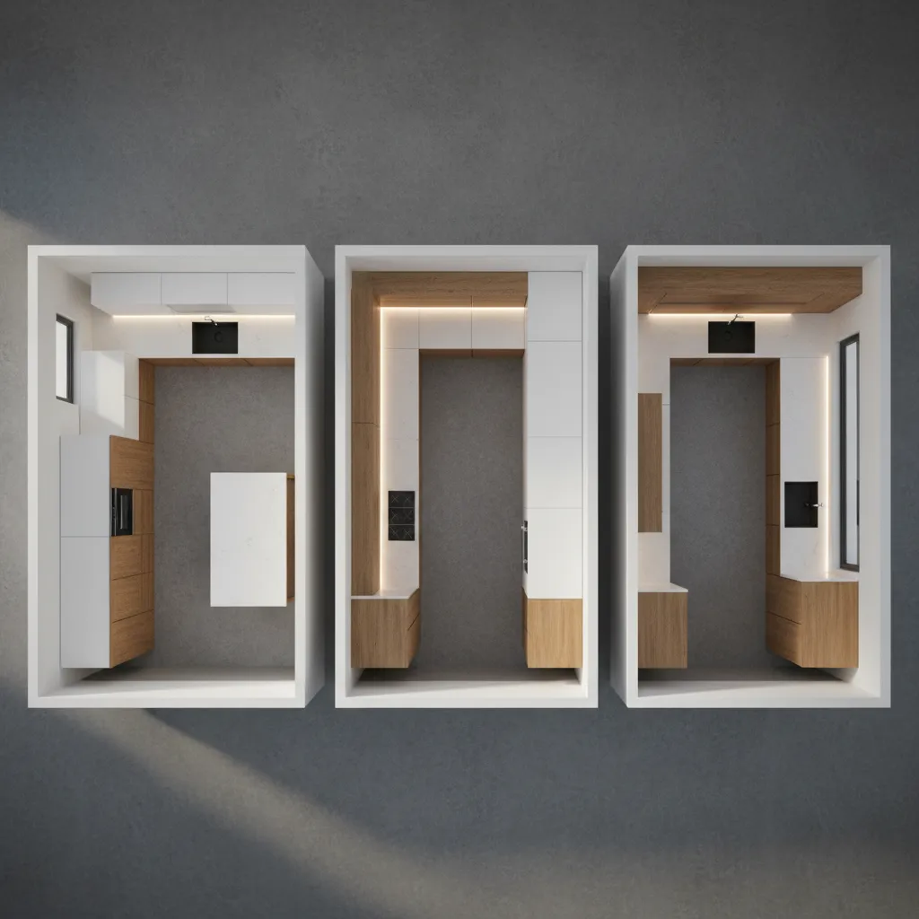 Best Layout Options for a 10 x 11 Kitchen L Shape vs Galley vs U Shape