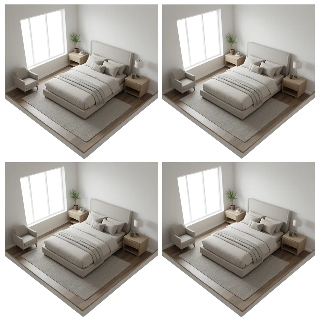 Best Bed Placement Options for a 10x12 Bedroom Layout
