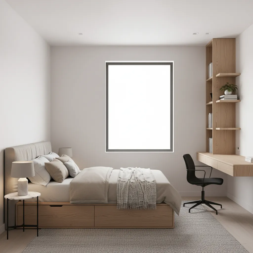 How to Optimize Storage in an 11x16 Bedroom Office Without Clutter