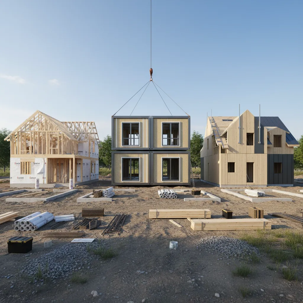 Construction Methods for a 1200 Sq Ft House Compared: Traditional vs Modular vs Prefab: Understand cost, speed, and quality differences to choose the smartest way to build a 1200 sq ft home.