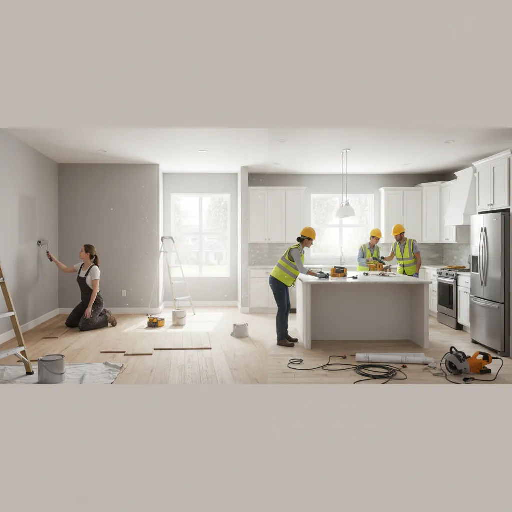 1200 Sq Ft House Renovation Cost: DIY vs Hiring Contractors