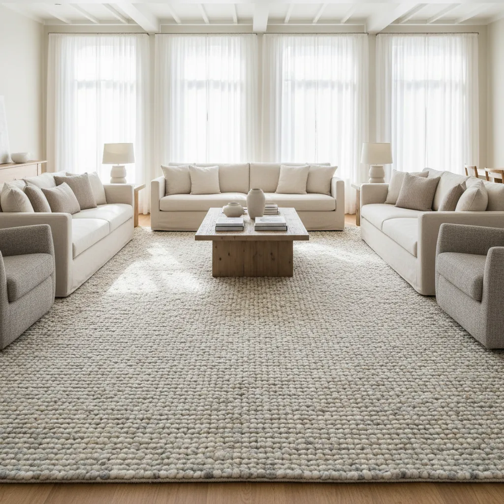 5 Best 12x14 Living Room Rug Materials