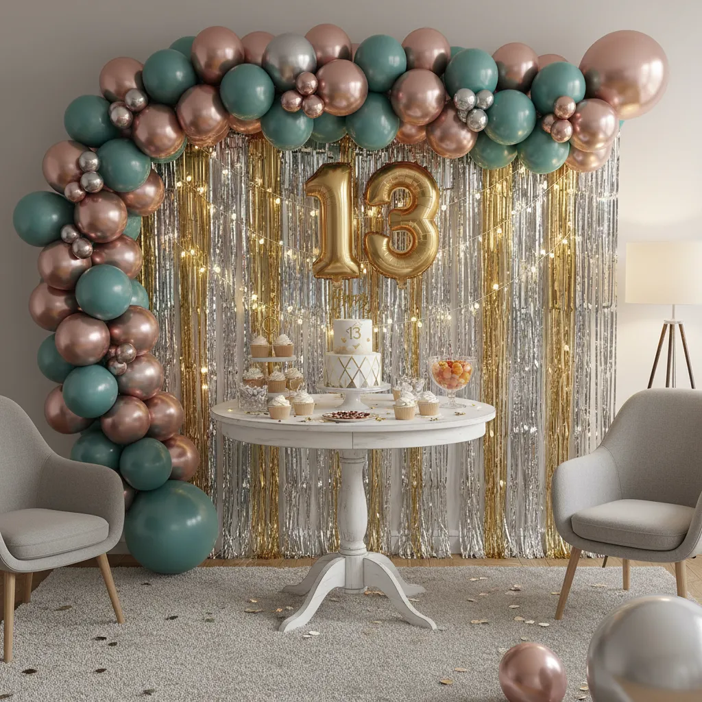How to Optimize 13th Birthday Decorations for Small Spaces and Budgets