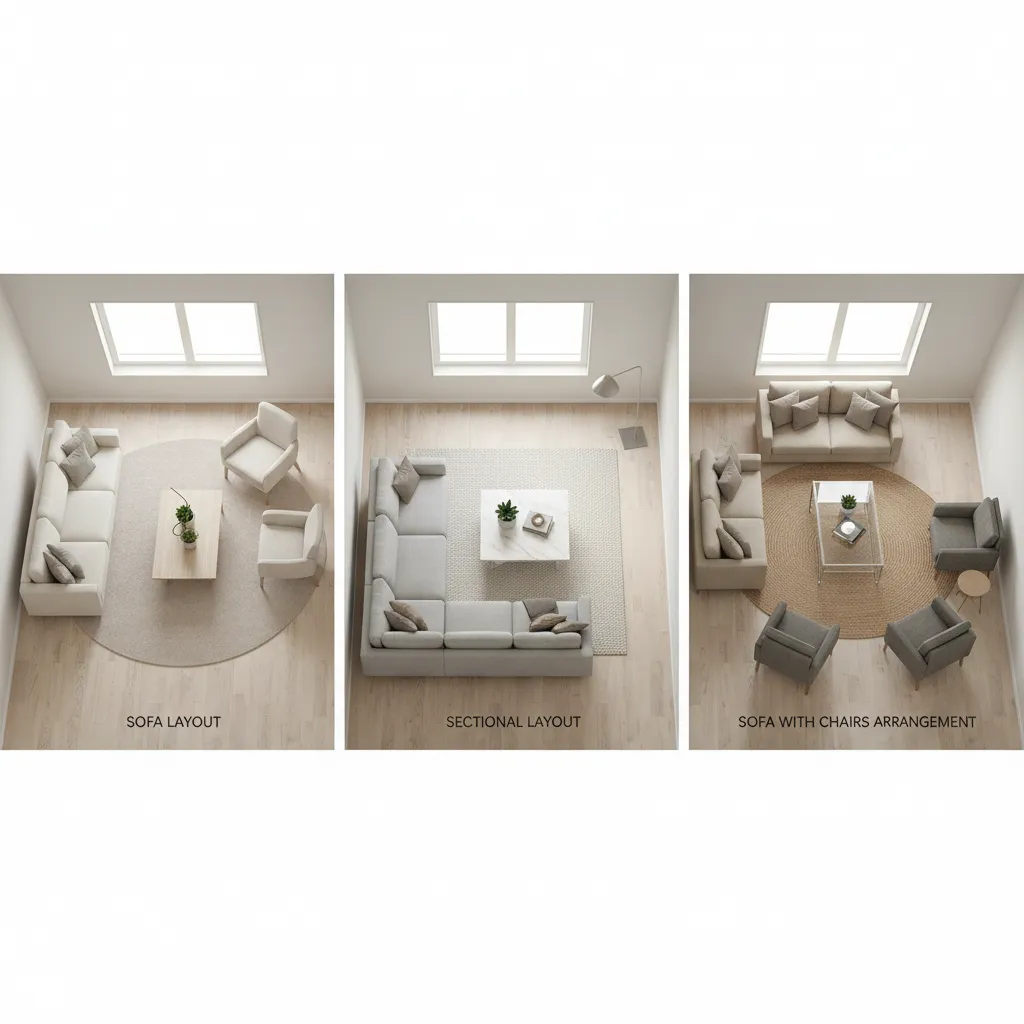 Best Furniture Layouts for a 13x10 Living Room: Sofa vs Sectional vs Chairs