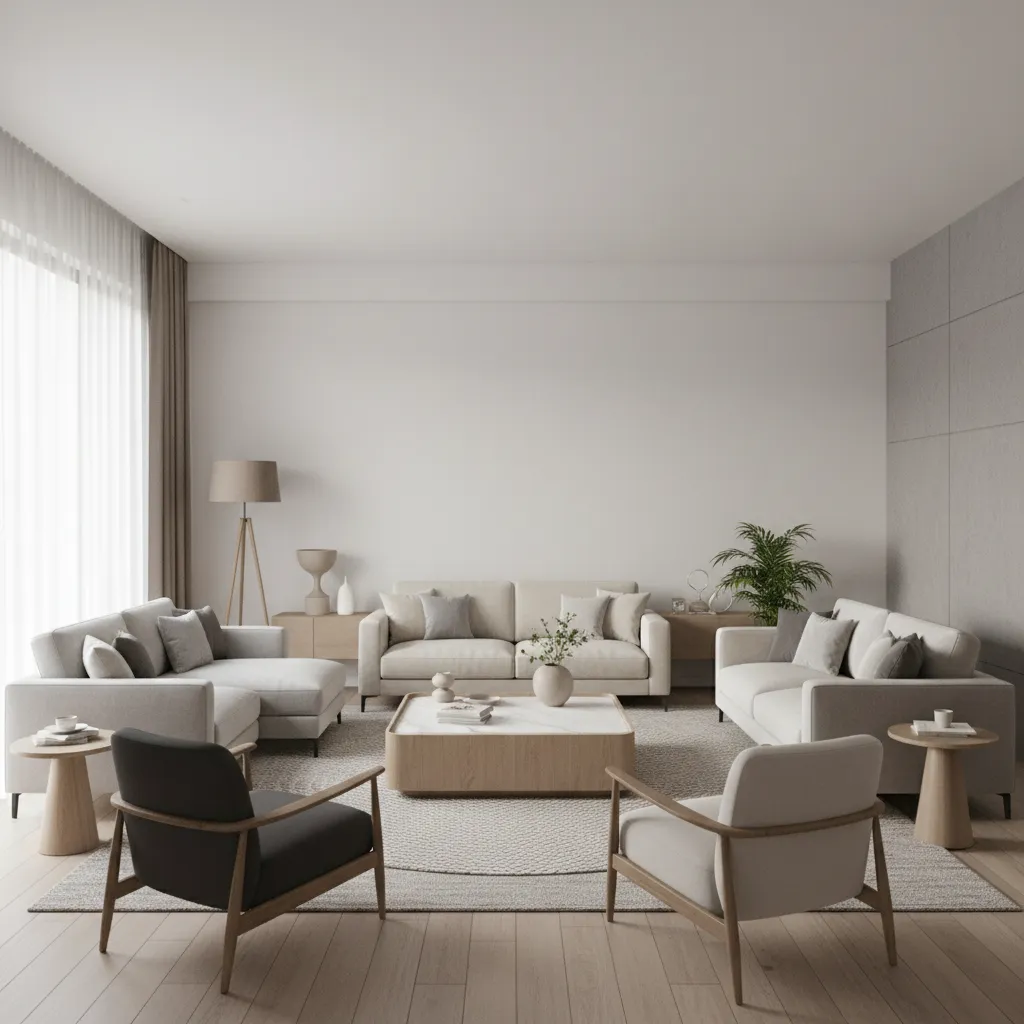 Best Furniture Layouts for a 13x6 by 13x6 Living Room
